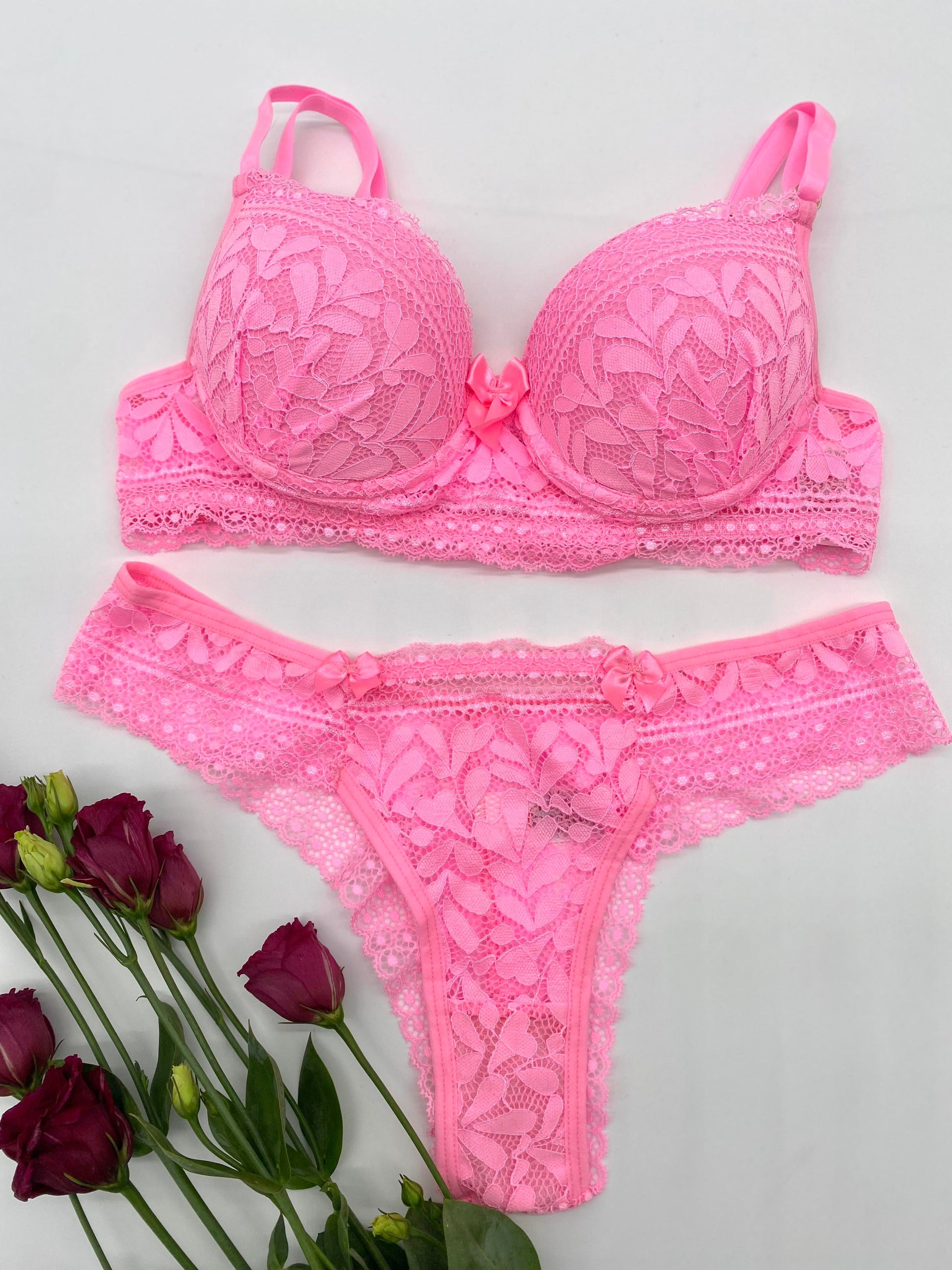 Lingerie Set Pink – Miss Laytchi