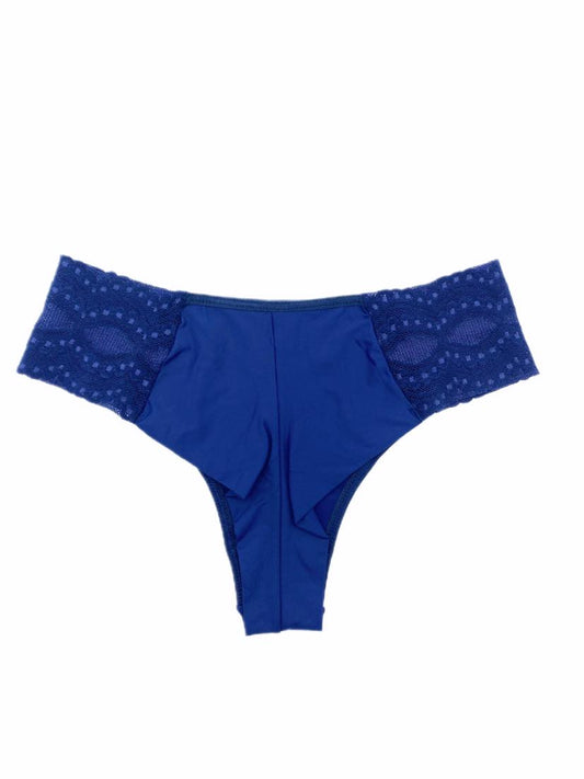 Brazilian Comfort Panties With Laces Navy Blue