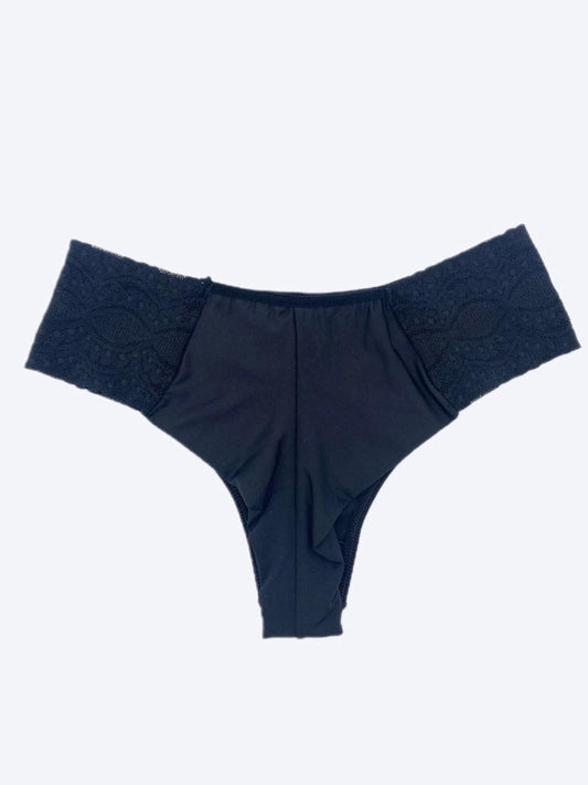 Brazilian Comfort Panties With Laces Black