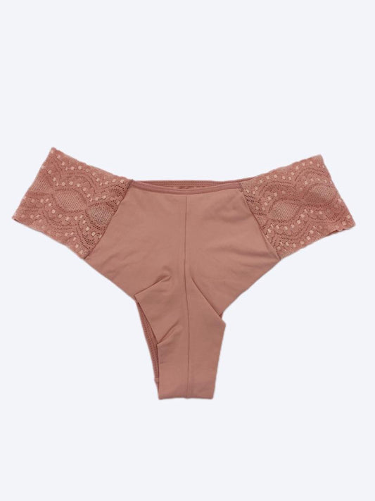 Brazilian Comfort Panties With Laces Salmon