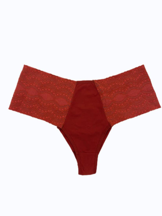 Anita With Compression Laces Panties Terracota