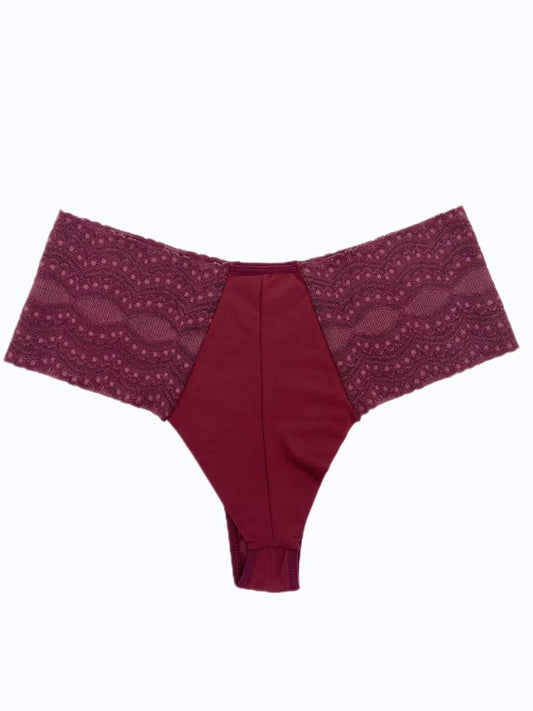 Anita With Compression Laces Panties Red Wine